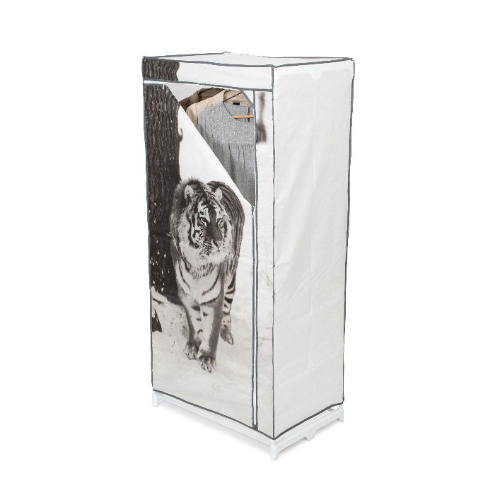Tiger Metal Frame Portable Wardrobe 5 Compactor