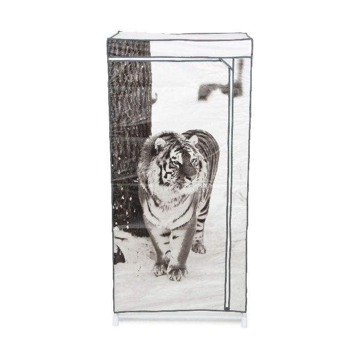 Tiger Metal Frame Portable Wardrobe 3 Compactor