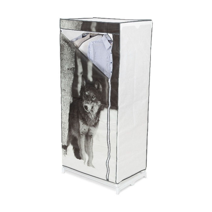 Wolf Metal Frame Portable Wardrobe 5 Compactor