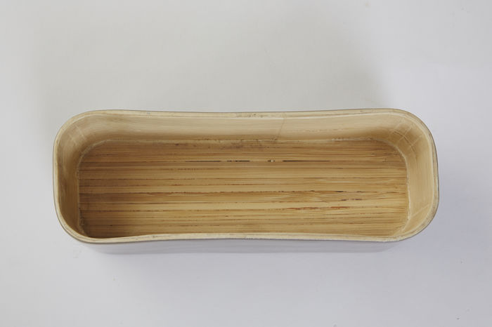 Bamboo Cutlery Tray - Taupe 4 Compactor