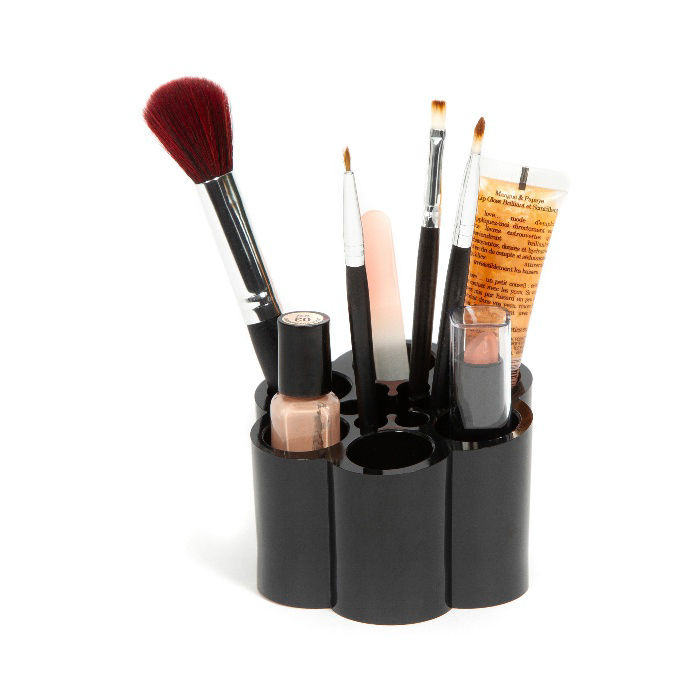 Make-up Holder for Lipsticks/Pencils/Brushes - Black 2 Compactor