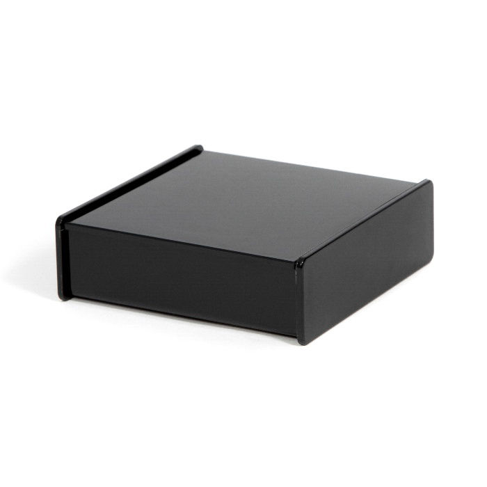 Make-up Box With Mirror - Black 1 Compactor