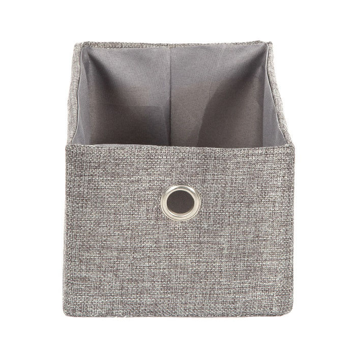 "York" Storage Basket - Grey 3 Compactor