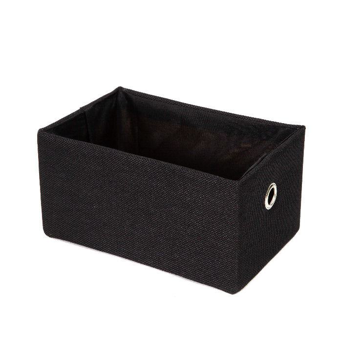 "York" Storage Basket - Black 1 Compactor