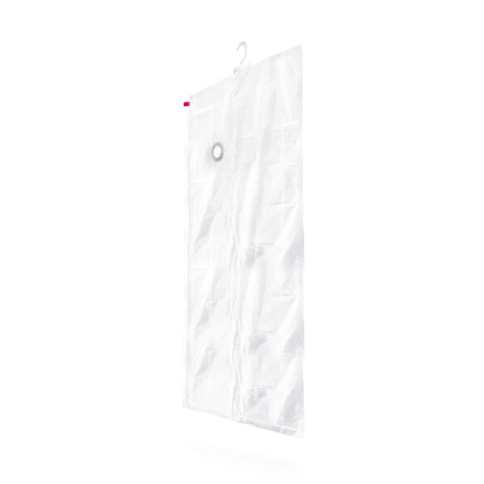 "Espace +"  Space Saving Hanging Vacuum Bag - Long 1 Compactor