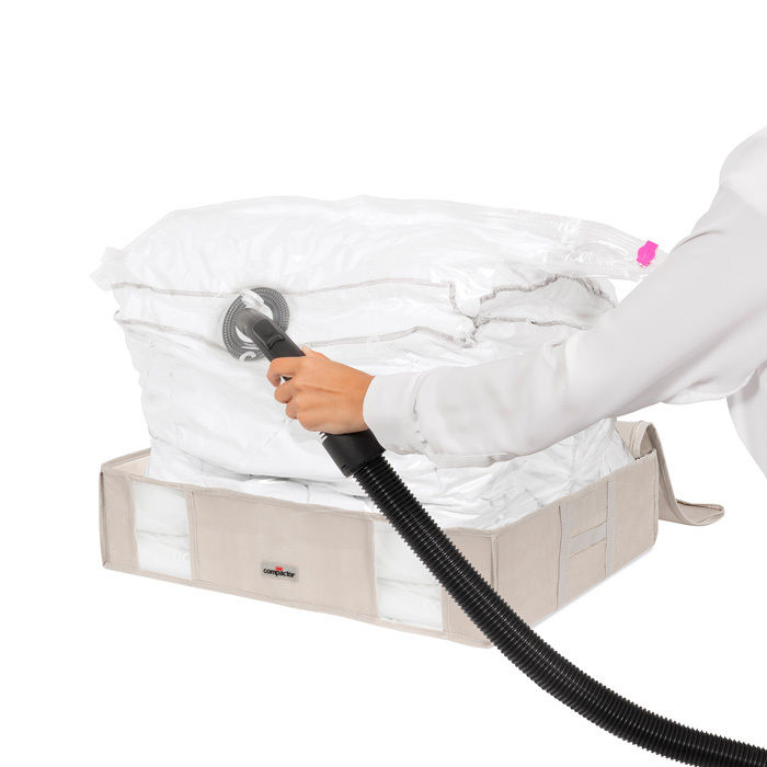 Set Of 3 Compactor Life 2.0 Underbed Vacuum Storage Bag - L 3 Compactor