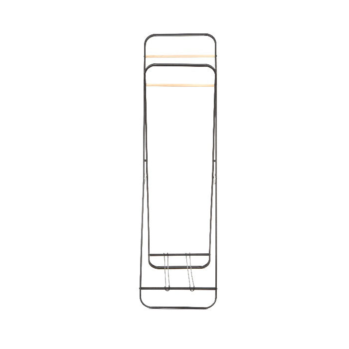 Sven Double Metal Clothes Hanging Rail 3 Compactor