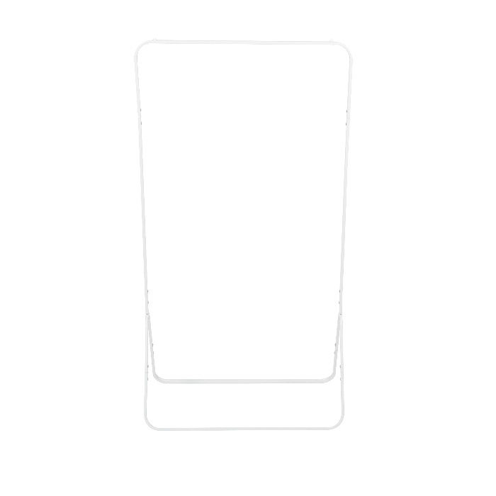 Niels Single Metal Clothes Hanging Rail 2 Compactor