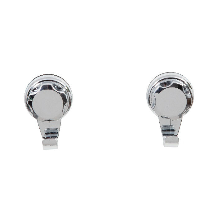 Bestlock Suction Wall Mountable Set of 2 Small Hanging Hooks 2 Compactor