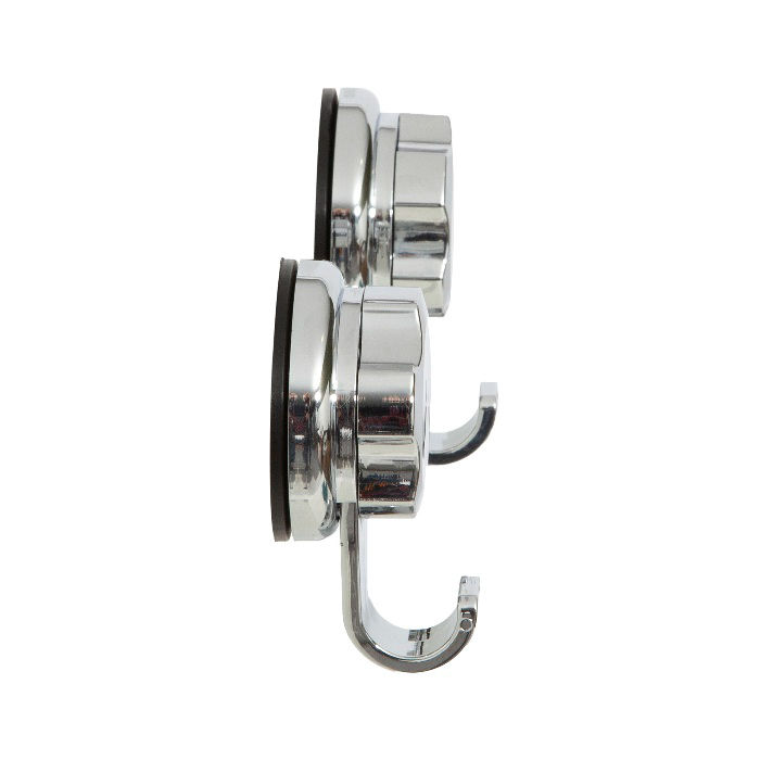 Bestlock Suction Wall Mountable Set of 2 Small Hanging Hooks 3 Compactor