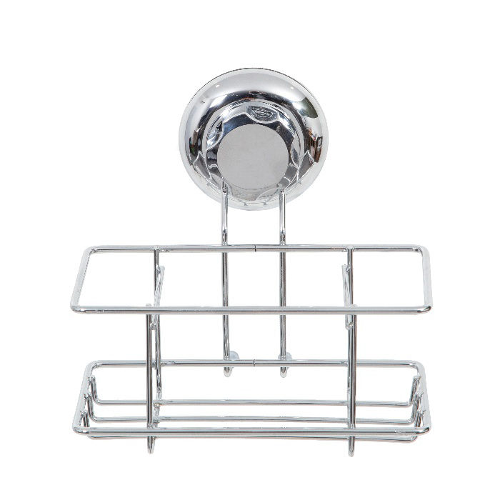 Bestlock Suction Wall Mountable Small Storage Rack 2 Compactor