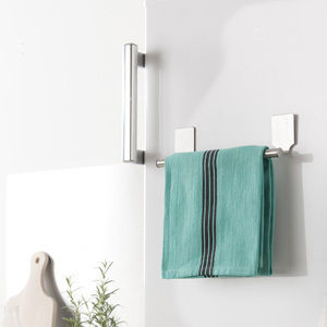 Magnetic Small Kitchen Towel Rail 6 Compactor
