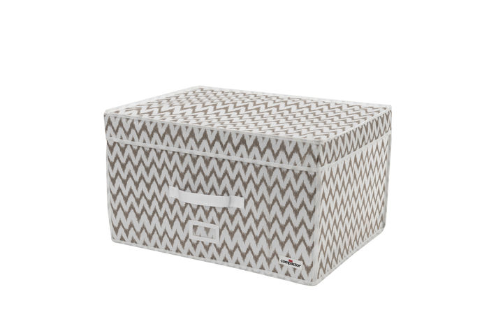 Daman Beige Rigid Vacuum Storage Box - XL  1 Compactor