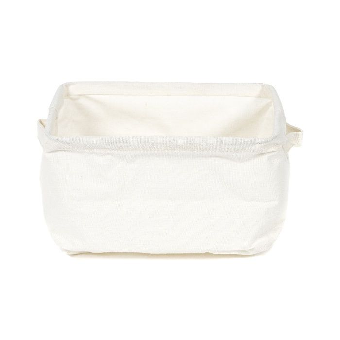 "Flex" Small Storage Basket - Cream 2 Compactor