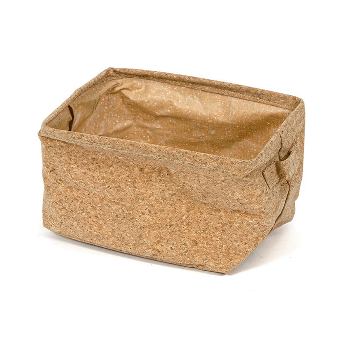 "Cork" Flexible Storage Basket with Handles 1 Compactor