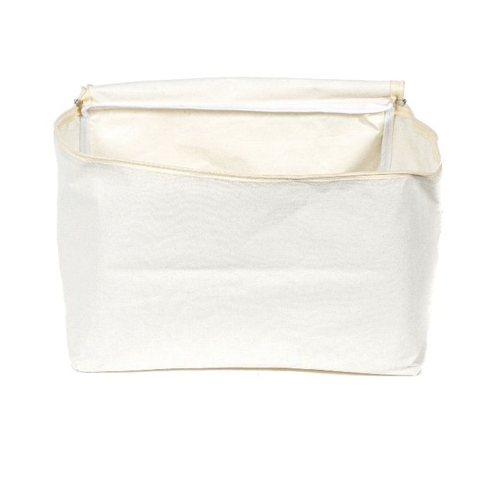 "Flex" Zipped Storage Bag - Cream 3 Compactor