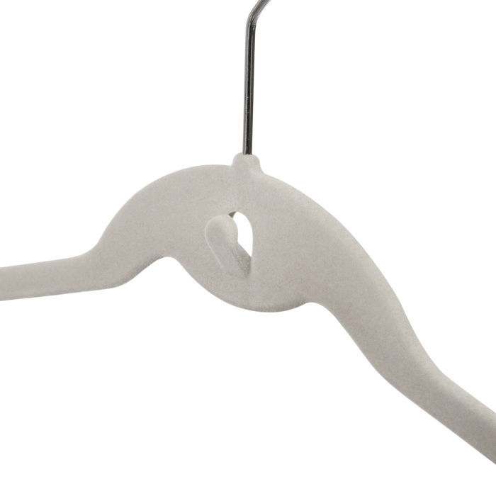 Set of 4 Children's "Velvet" Non-Slip Clothes Hangers 5 Compactor