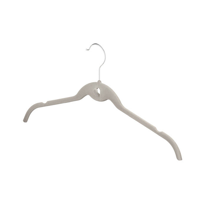 Set of 4 Children's "Velvet" Non-Slip Clothes Hangers 2 Compactor