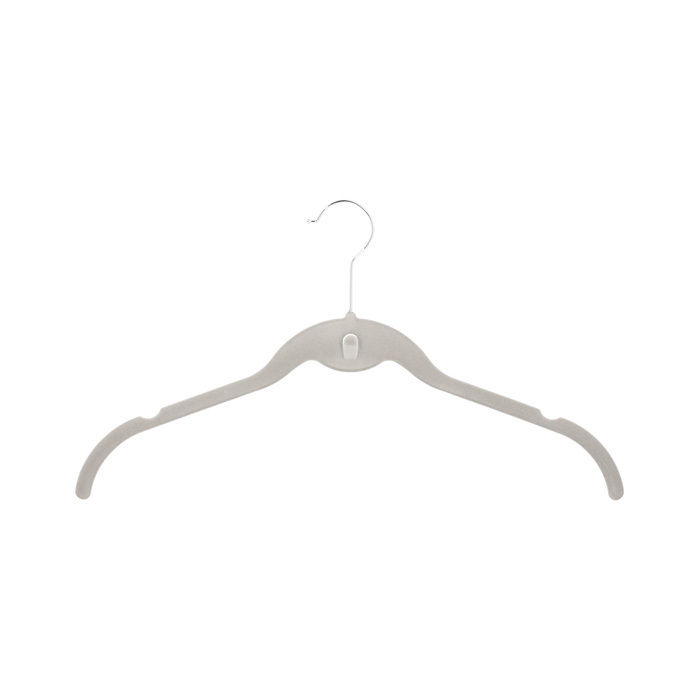 Set of 4 Children's "Velvet" Non-Slip Clothes Hangers 3 Compactor