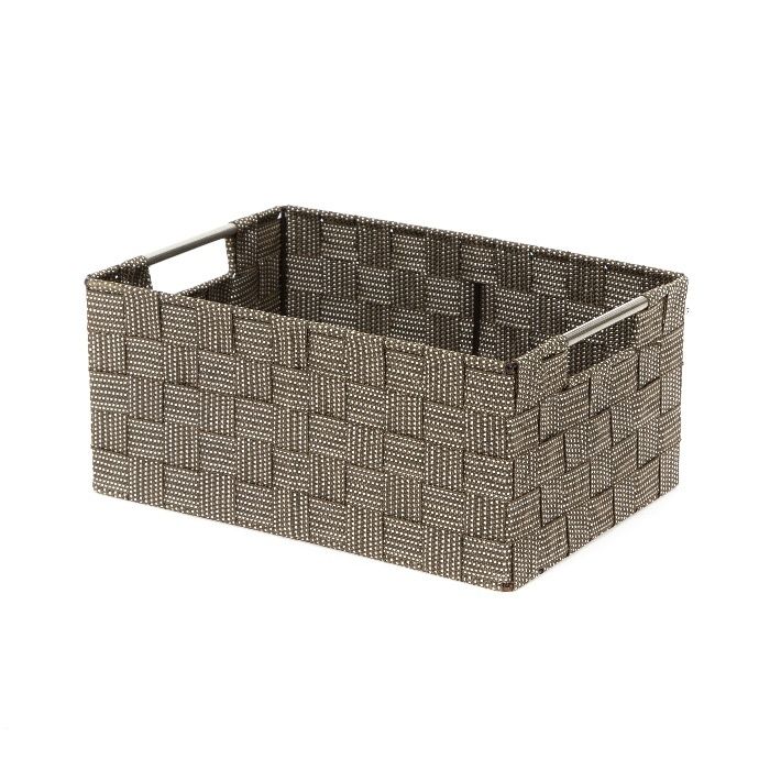 "Toronto" Medium Storage Basket – Brown 1 Compactor