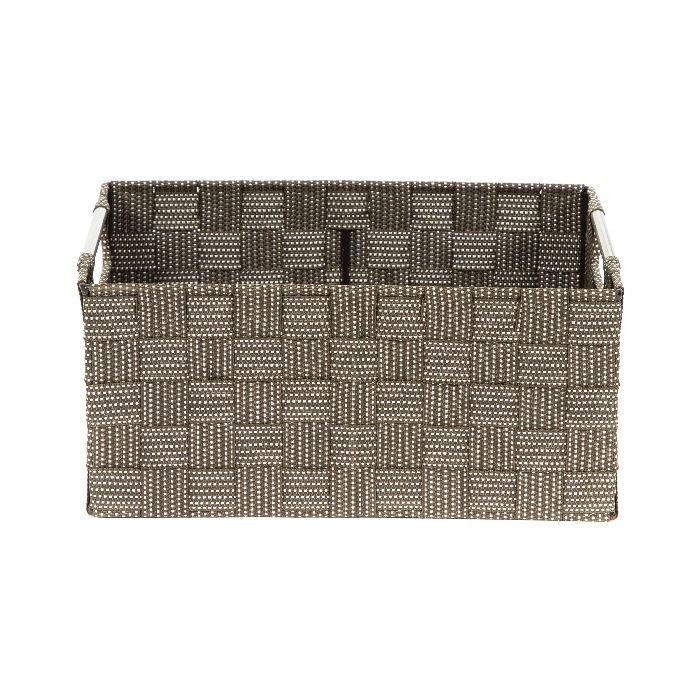 "Toronto" Medium Storage Basket – Brown 2 Compactor