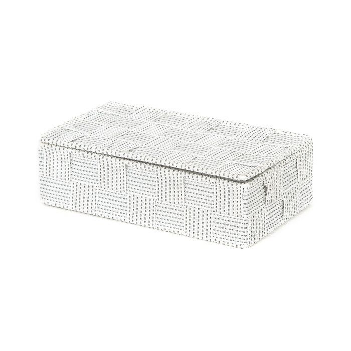 "Toronto" Small Storage Box – White 1 Compactor