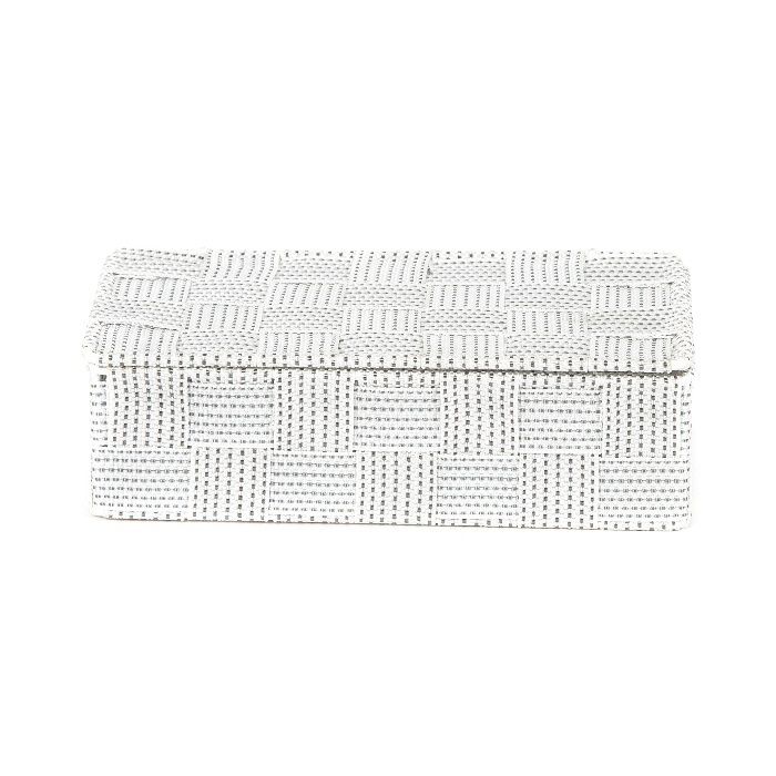 "Toronto" Small Storage Box – White 3 Compactor