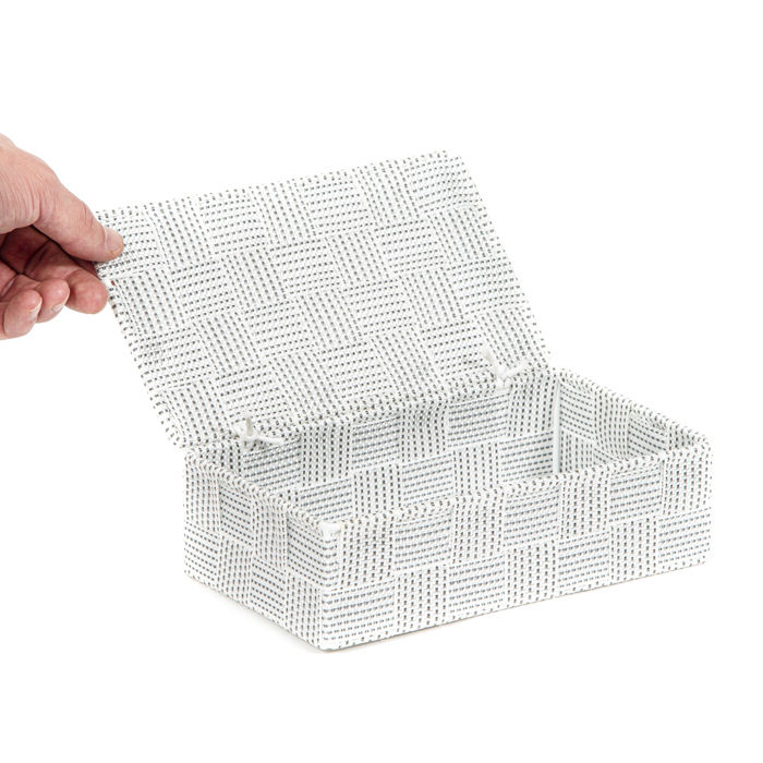 "Toronto" Small Storage Box – White 5 Compactor