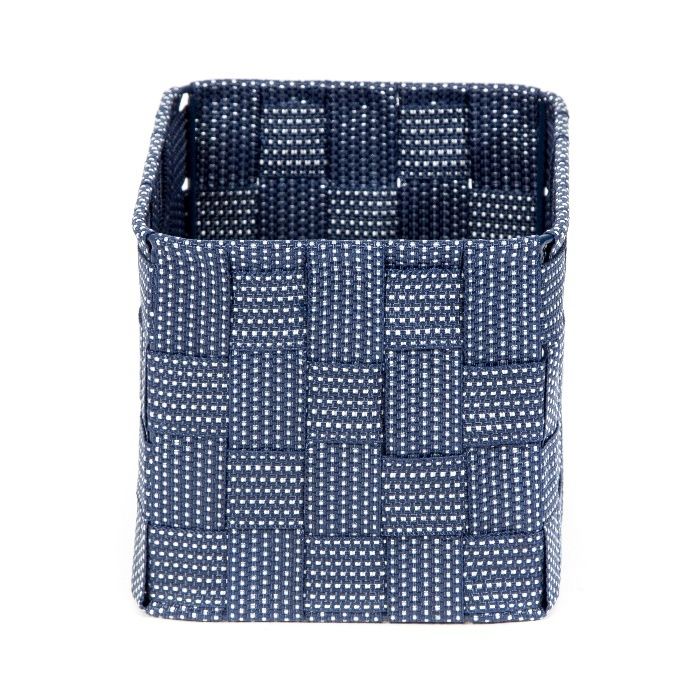 "Toronto" Storage Basket - Blue  3 Compactor