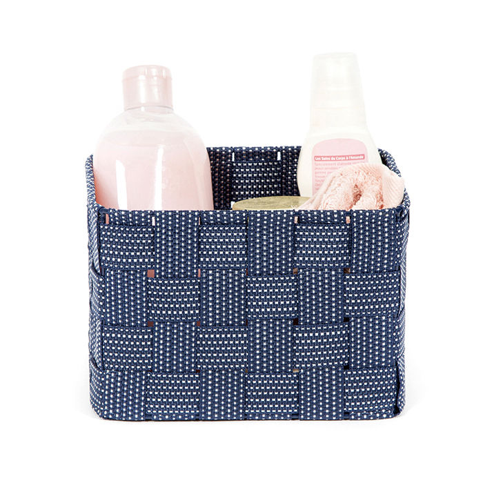"Toronto" Storage Basket - Blue  4 Compactor