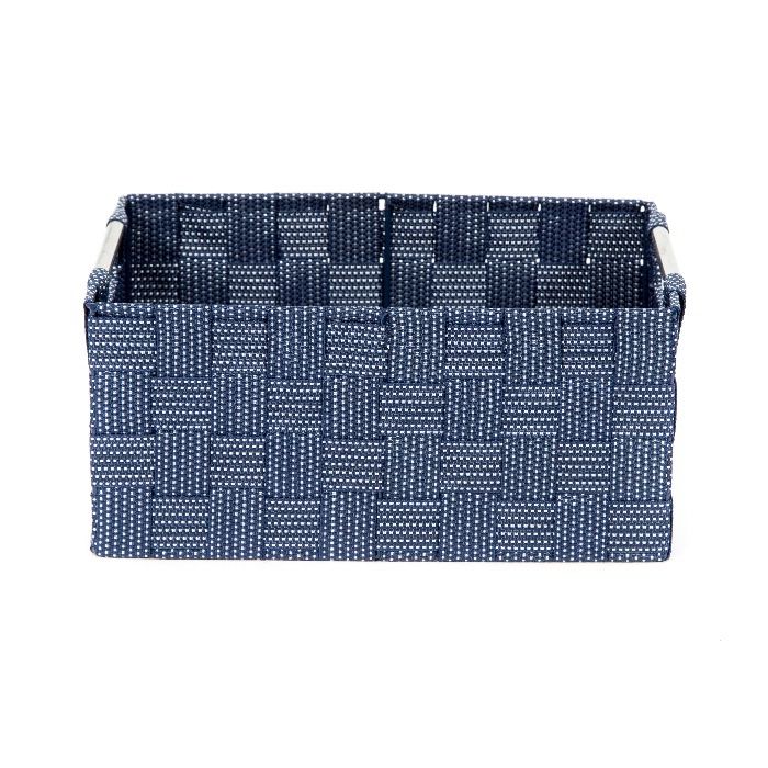 "Toronto" Medium Storage Basket – Blue 2 Compactor