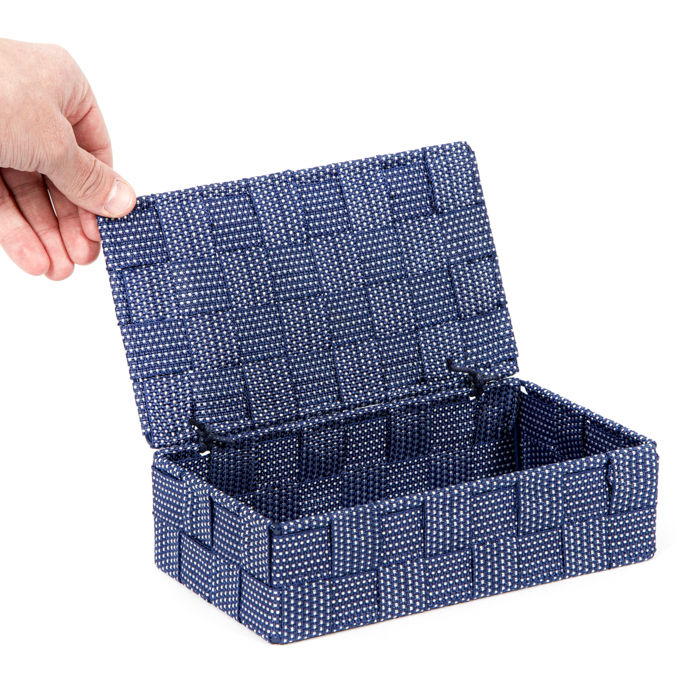 "Toronto" Small Storage Box – Blue 5 Compactor