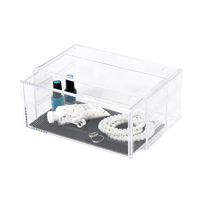 Large Stackable Drawer in transparent  6 Compactor