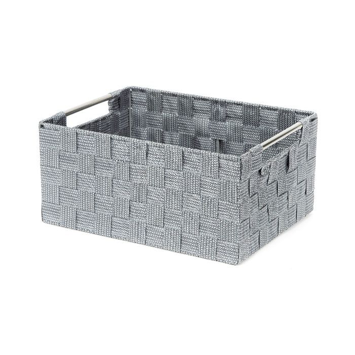 "Toronto" Large Storage Basket – Grey 1 Compactor
