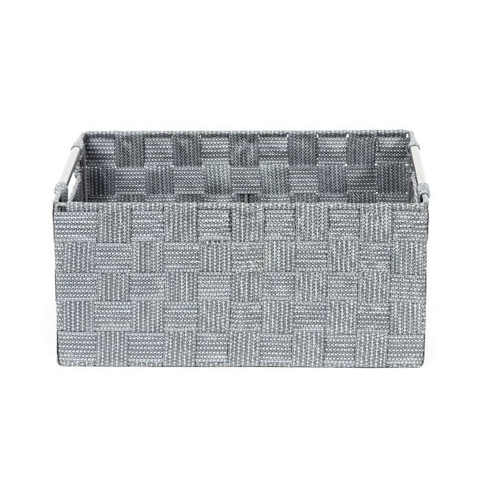 "Toronto" Large Storage Basket – Grey 2 Compactor