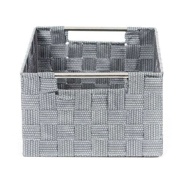 "Toronto" Large Storage Basket – Grey 3 Compactor