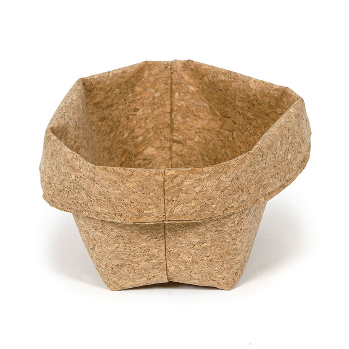 Large "Cork" Foldable Storage Basket 3 Compactor