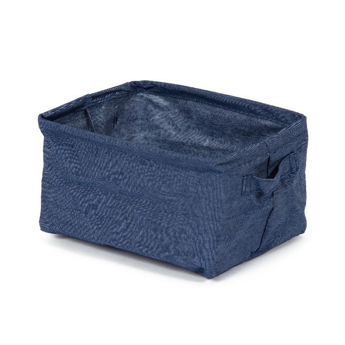 "Denim" Blue Jeans Small Storage Basket  1 Compactor