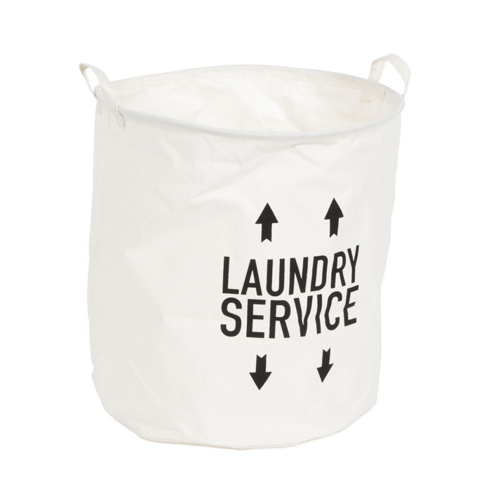 "Laundry Basket" Laundry Bag - Ecru 1 Compactor