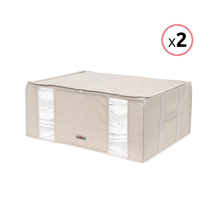 Set Of 2 Compactor Life 2.0 Semi-Rigid Vacuum Storage Bag - XXL 1 Compactor