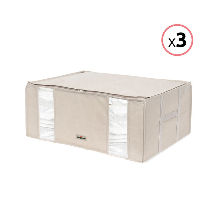 Set Of 3 Compactor Life 2.0 Semi-Rigid Vacuum Storage Bag - XXL 1 Compactor