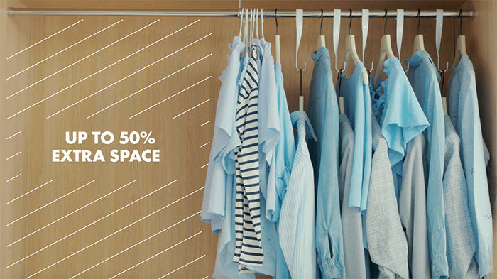 XTend Twist Hanging Hooks - Set of 3  3 Compactor