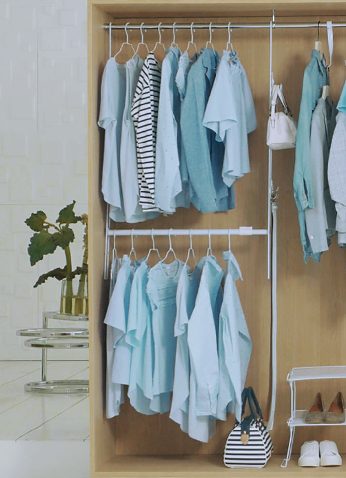 XTend Adjustable Wardrobe Extension Kit 6 Compactor