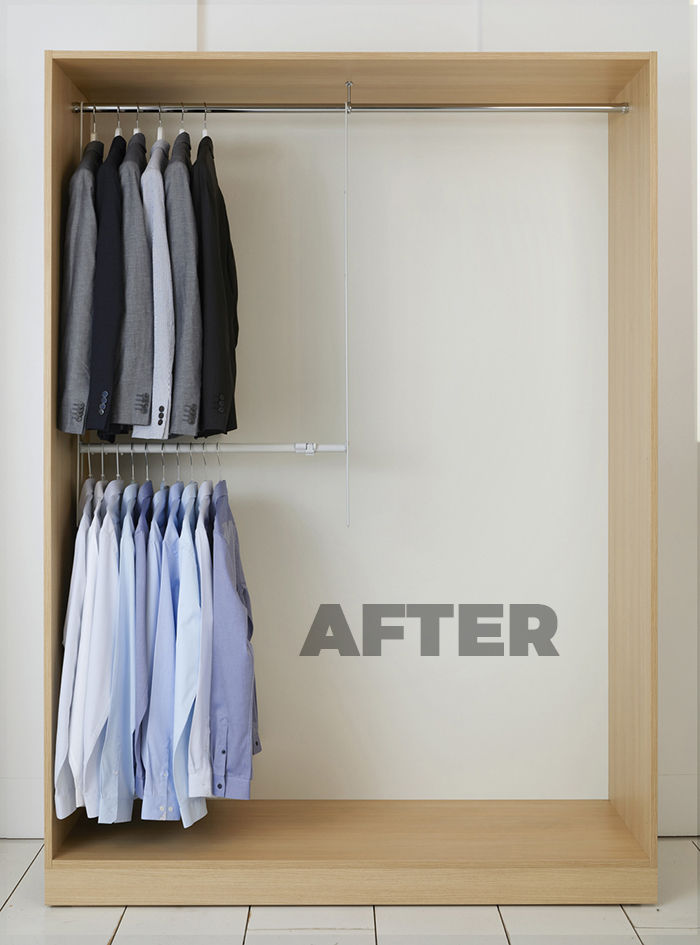 XTend Adjustable Wardrobe Extension Kit 5 Compactor