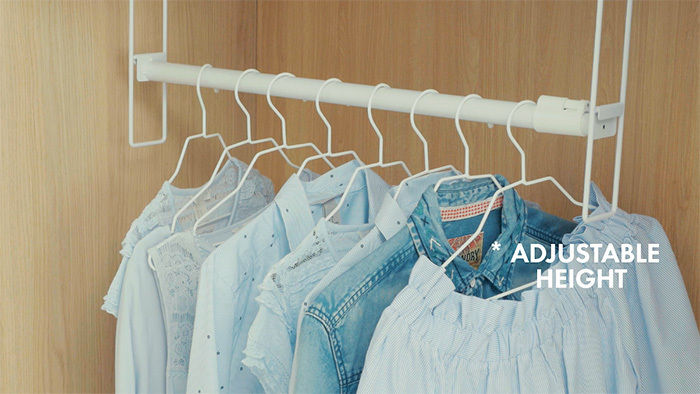 XTend Adjustable Wardrobe Extension Kit 2 Compactor