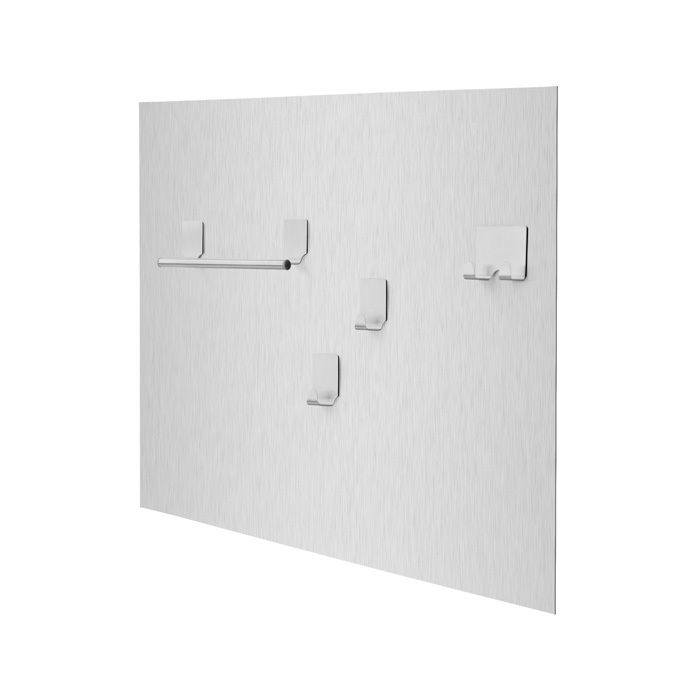 Kitchen Wall Splashback with Magnetic Storage Accessories 1 Compactor