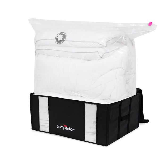 Compactor Black Edition Semi-Rigid Vacuum Storage Bag – XXL 1 Compactor