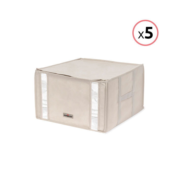 Set of 5 Semi-Rigid Compactor Life 2.0 Vacuum Storage Bags - M 1 Compactor