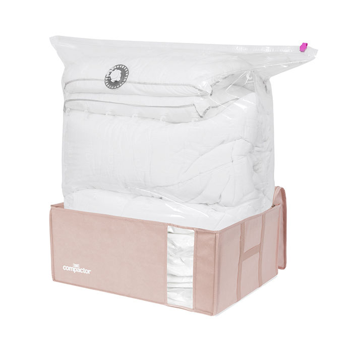 Compactor Pink Edition Semi-Rigid Vacuum Storage Bag – XXL 1 Compactor