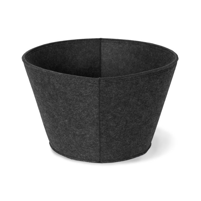 Large "Belly" storage basket in felt  2 Compactor